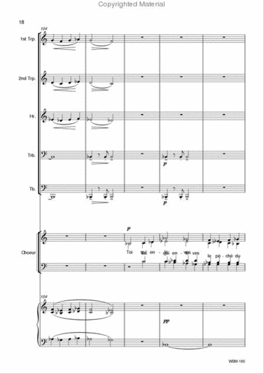 Pezel's Dances Suite Pezel's Dances Suite Brass Quartet scores gallery preview page 17