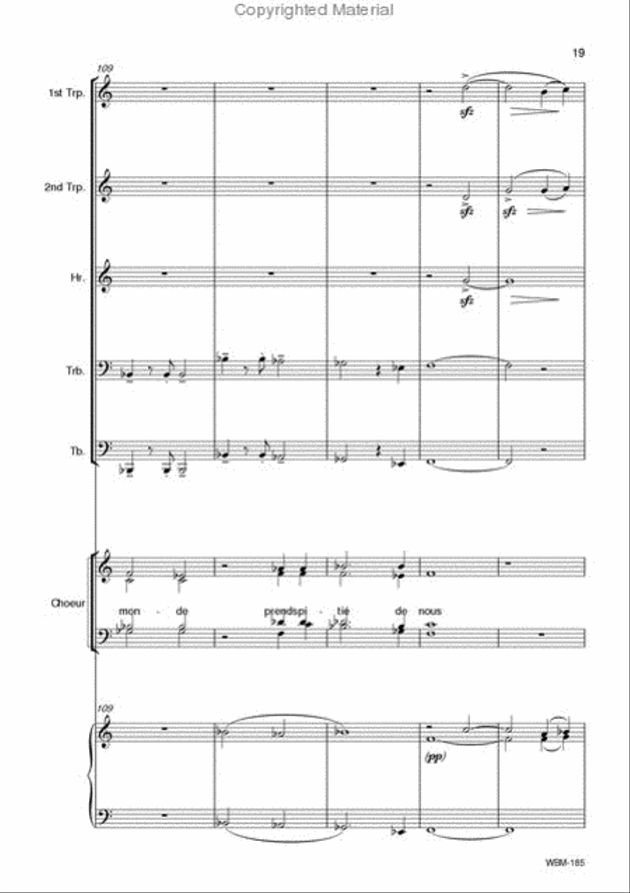 Pezel's Dances Suite Pezel's Dances Suite Brass Quartet scores gallery preview page 18