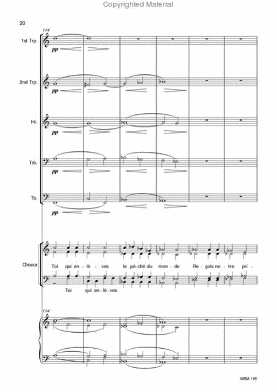 Pezel's Dances Suite Pezel's Dances Suite Brass Quartet scores gallery preview page 19