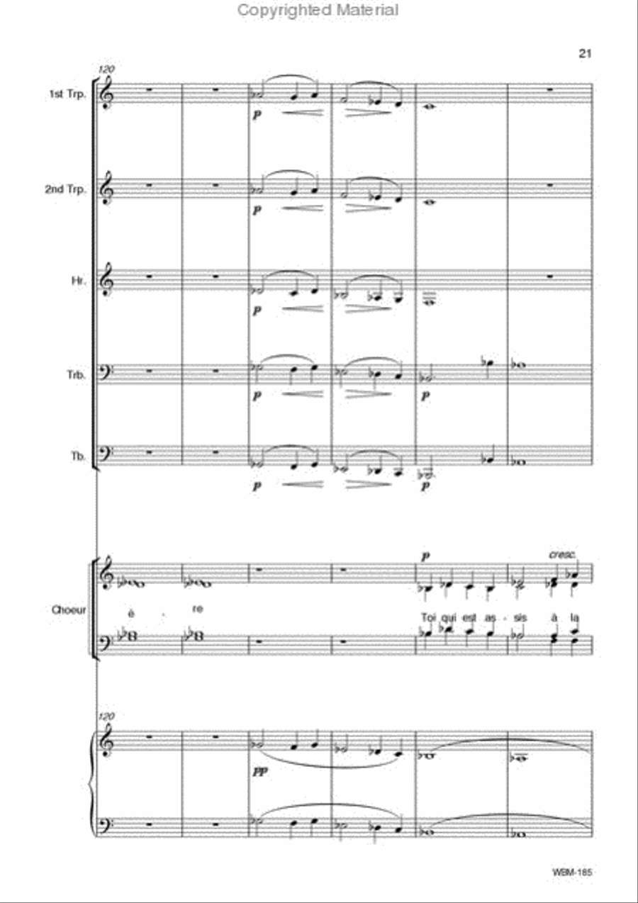 Pezel's Dances Suite Pezel's Dances Suite Brass Quartet scores gallery preview page 20