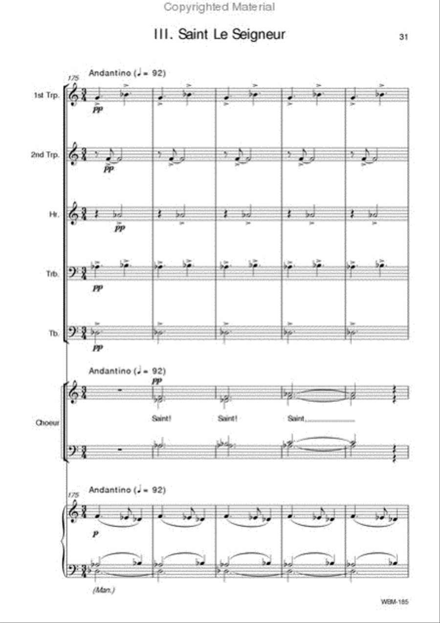 Pezel's Dances Suite Pezel's Dances Suite Brass Quartet scores gallery preview page 23