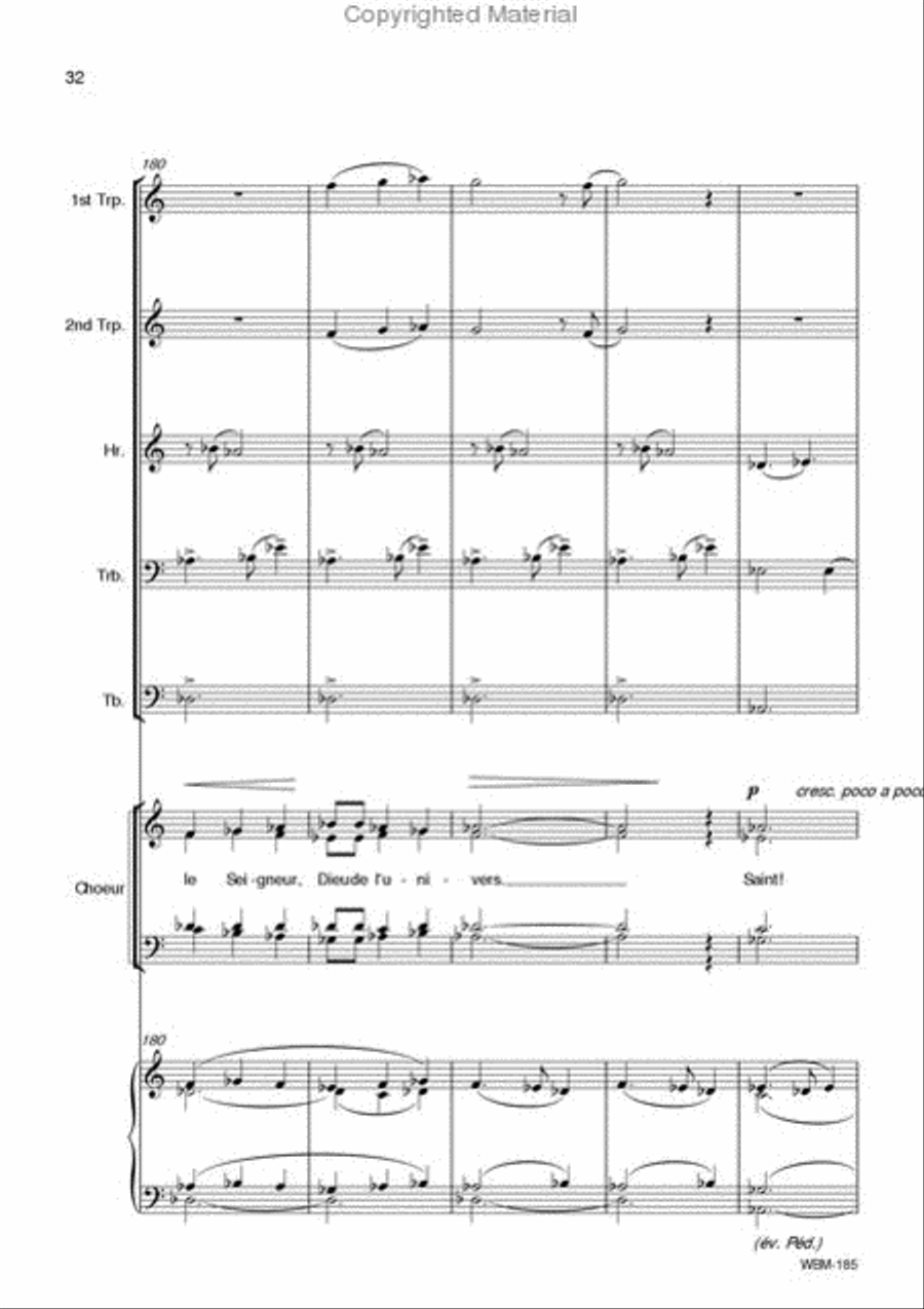 Pezel's Dances Suite Pezel's Dances Suite Brass Quartet scores gallery preview page 24