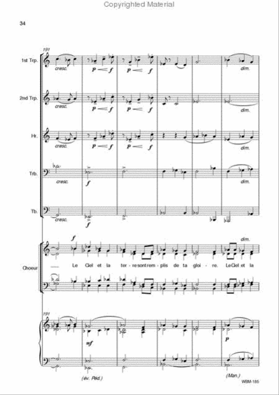 Pezel's Dances Suite Pezel's Dances Suite Brass Quartet scores gallery preview page 26