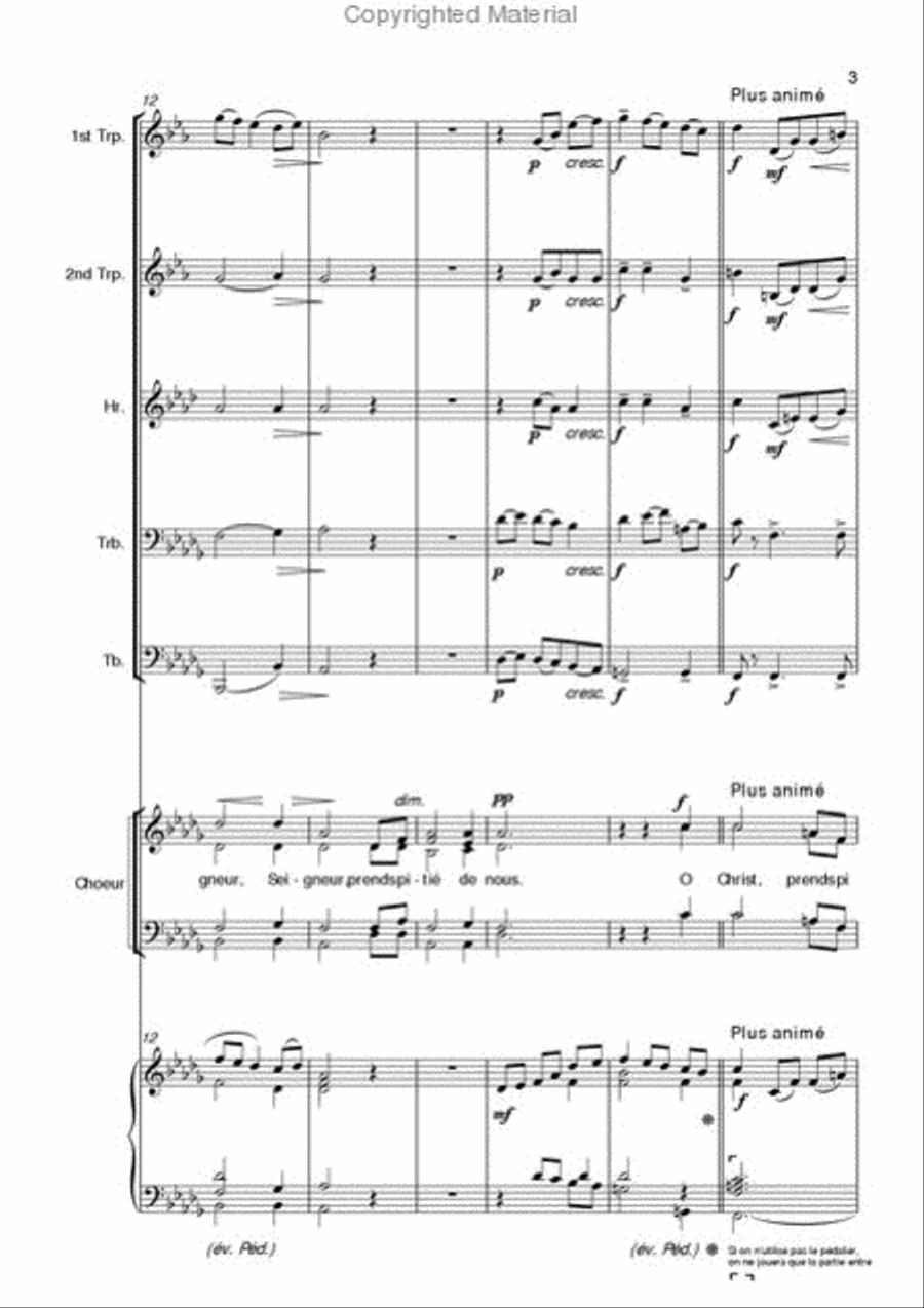 Pezel's Dances Suite Pezel's Dances Suite Brass Quartet scores gallery preview page 4