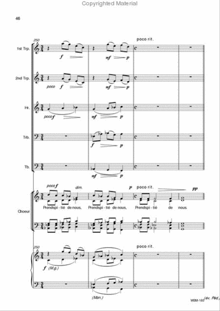 Pezel's Dances Suite Pezel's Dances Suite Brass Quartet scores gallery preview page 34