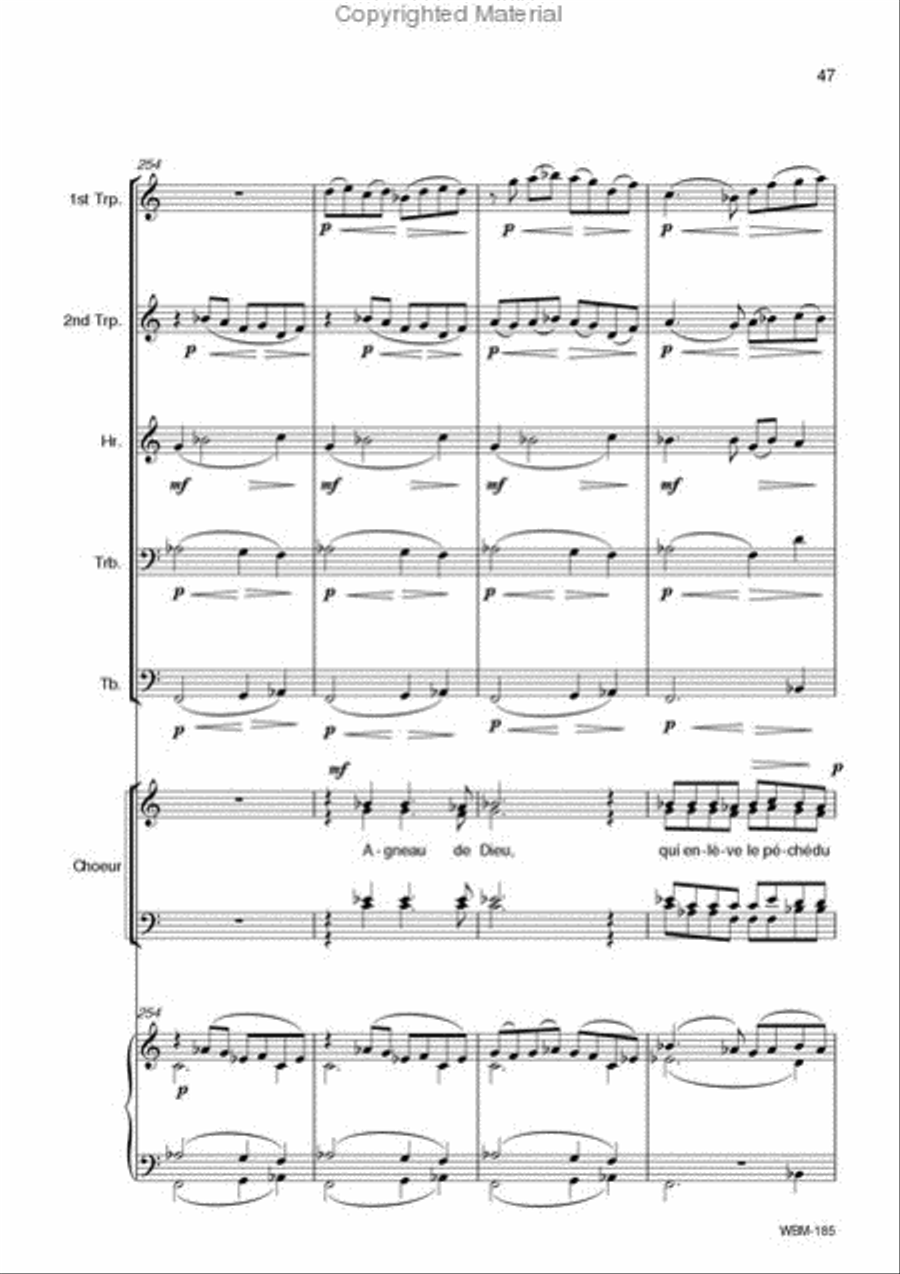 Pezel's Dances Suite Pezel's Dances Suite Brass Quartet scores gallery preview page 35