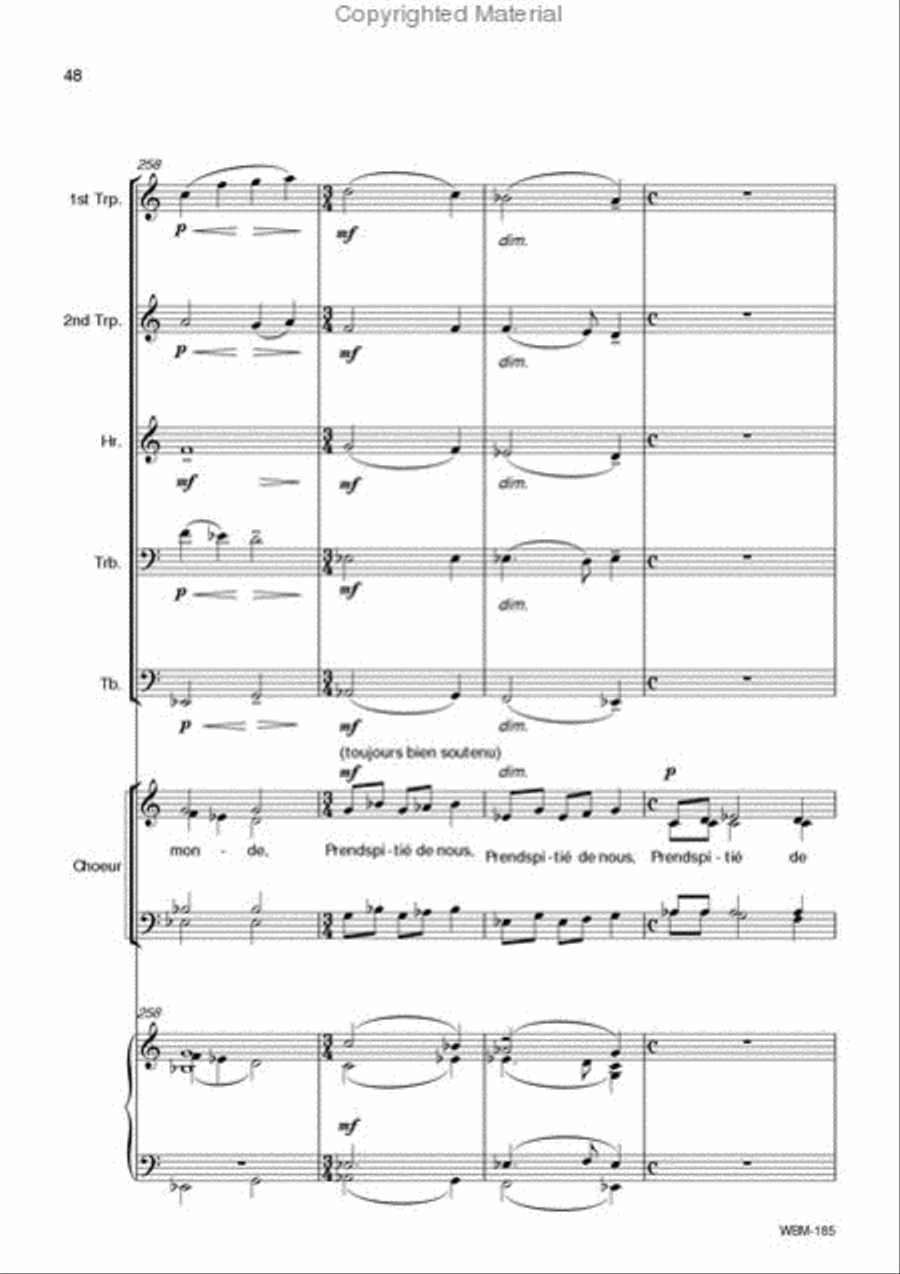 Pezel's Dances Suite Pezel's Dances Suite Brass Quartet scores gallery preview page 36