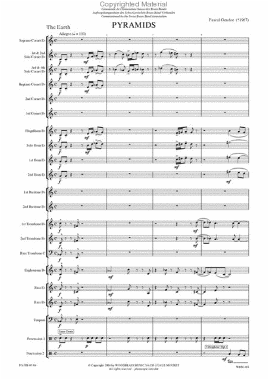 Pyramids Pyramids Brass Band scores gallery preview page 2