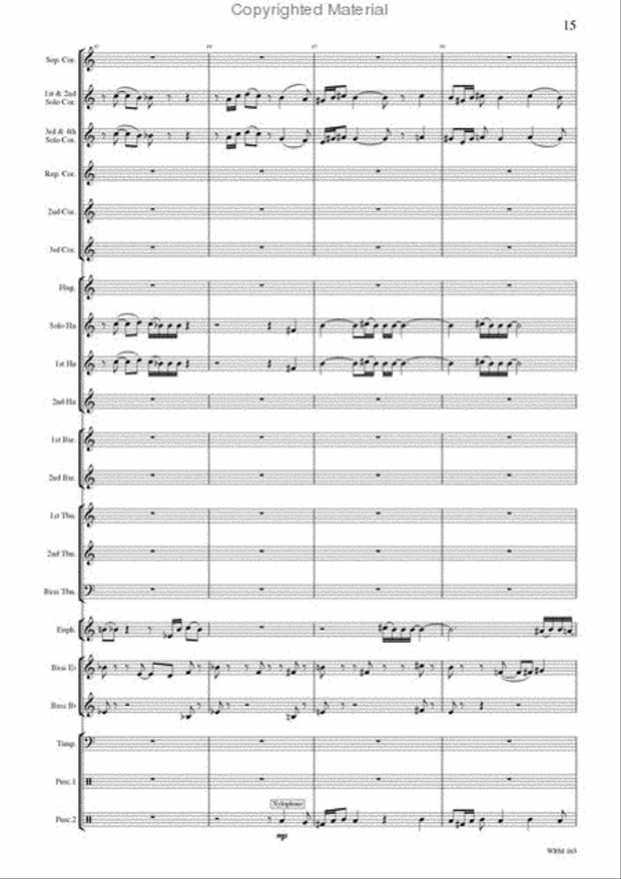 Pyramids Pyramids Brass Band scores gallery preview page 12