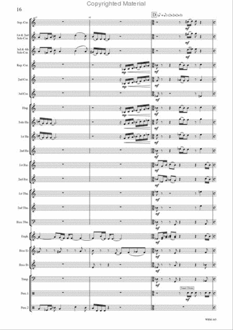 Pyramids Pyramids Brass Band scores gallery preview page 13