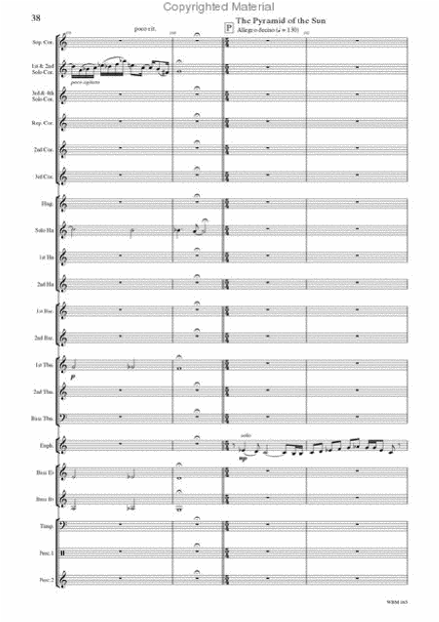 Pyramids Pyramids Brass Band scores gallery preview page 35