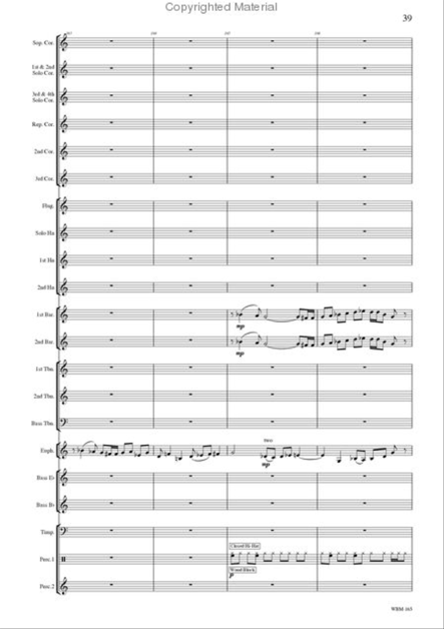 Pyramids Pyramids Brass Band scores gallery preview page 36