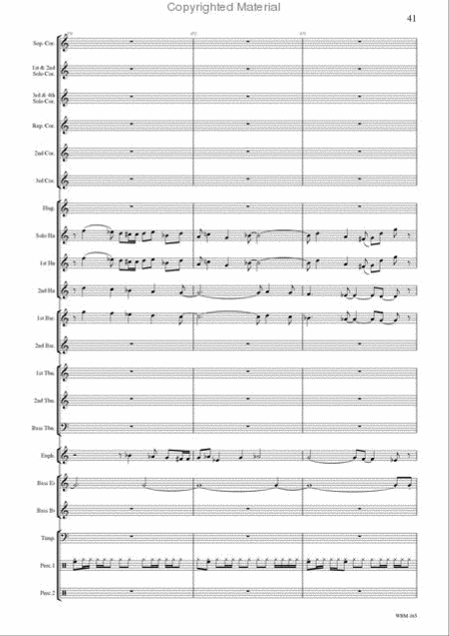 Pyramids Pyramids Brass Band scores gallery preview page 38