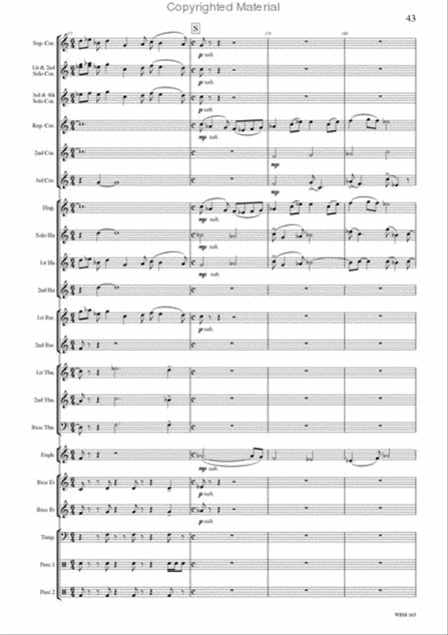 Pyramids Pyramids Brass Band scores gallery preview page 40