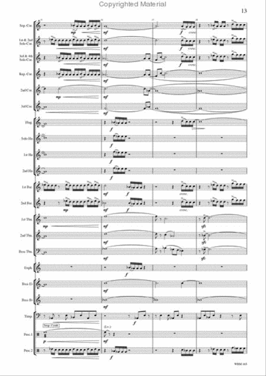 Pyramids Pyramids Brass Band scores gallery preview page 10
