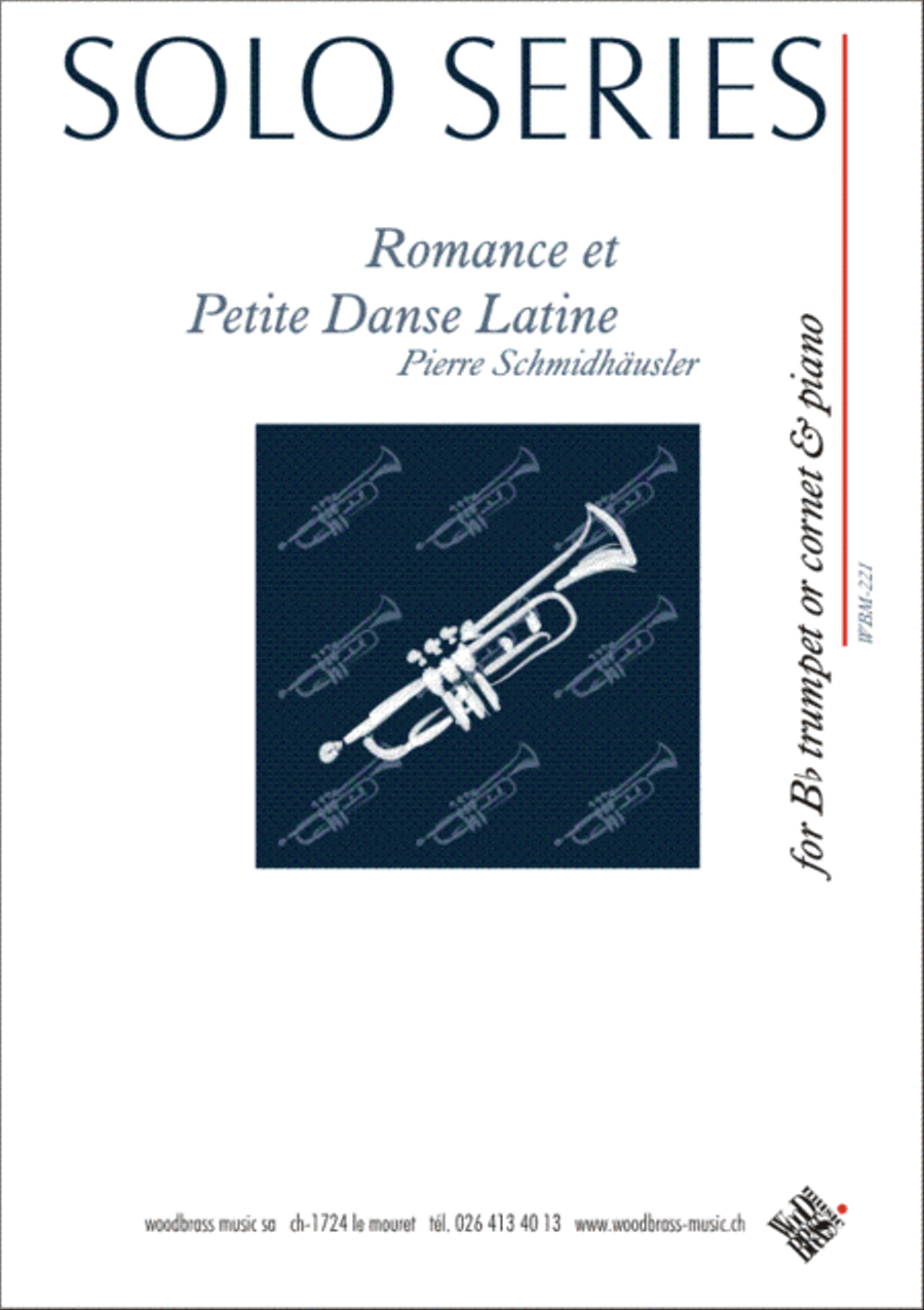 Romance et Petite Danse Latine Trumpet Solo scores gallery preview page 1