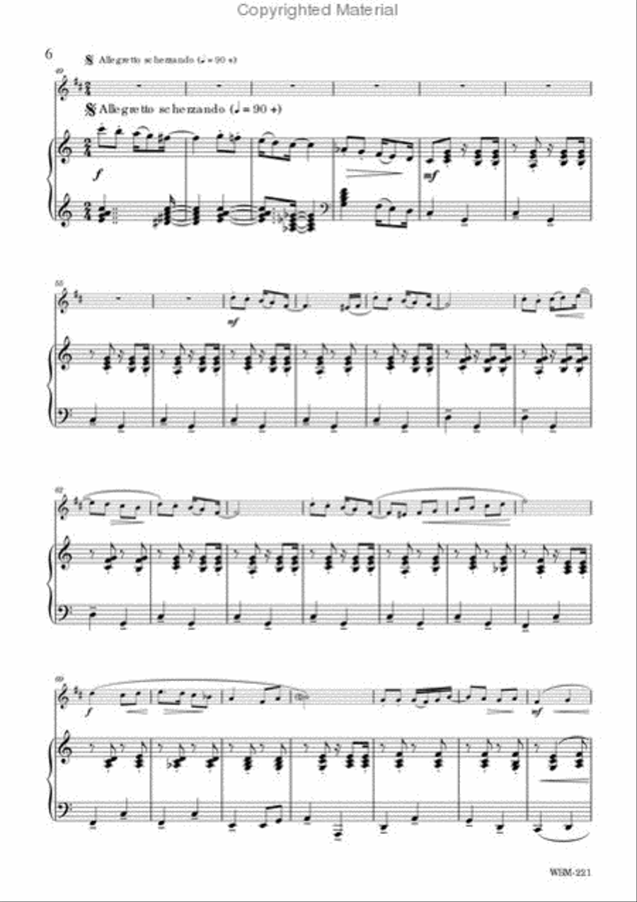 Romance et Petite Danse Latine Trumpet Solo scores gallery preview page 4