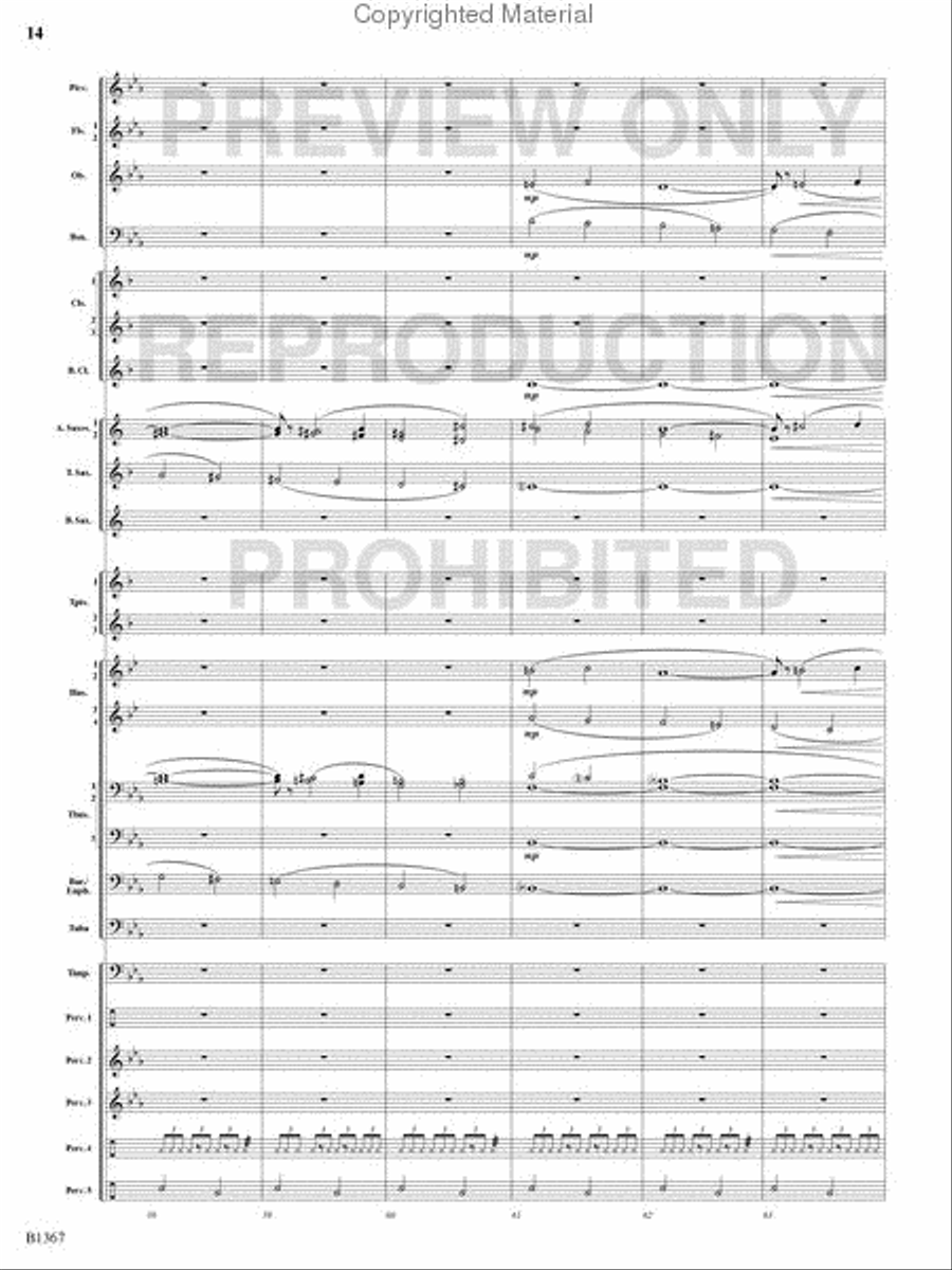 Month of the Cold Moon Month of the Cold Moon Concert Band scores gallery preview page 13