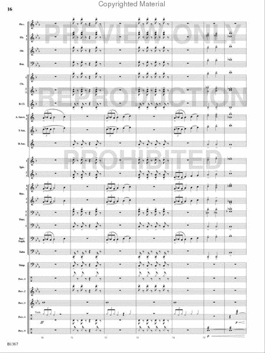 Month of the Cold Moon Month of the Cold Moon Concert Band scores gallery preview page 15