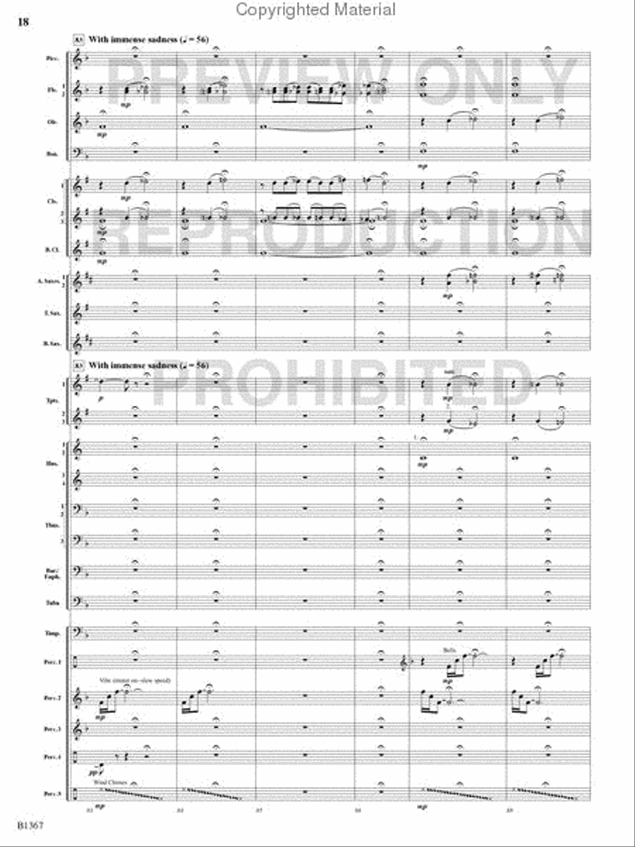 Month of the Cold Moon Month of the Cold Moon Concert Band scores gallery preview page 17
