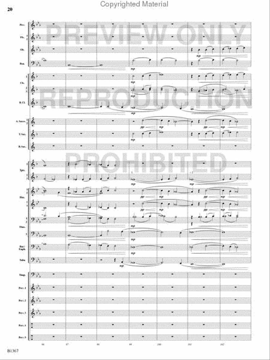 Month of the Cold Moon Month of the Cold Moon Concert Band scores gallery preview page 19