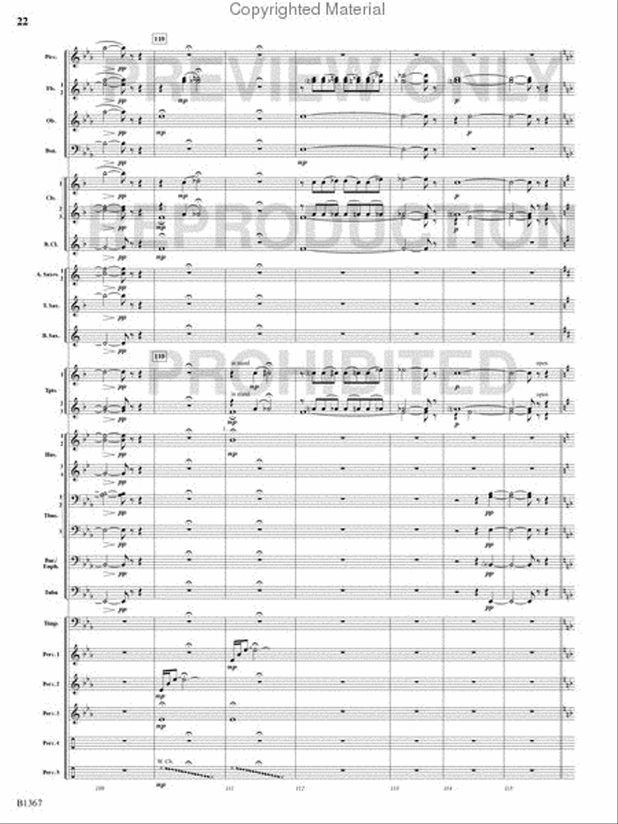 Month of the Cold Moon Month of the Cold Moon Concert Band scores gallery preview page 21