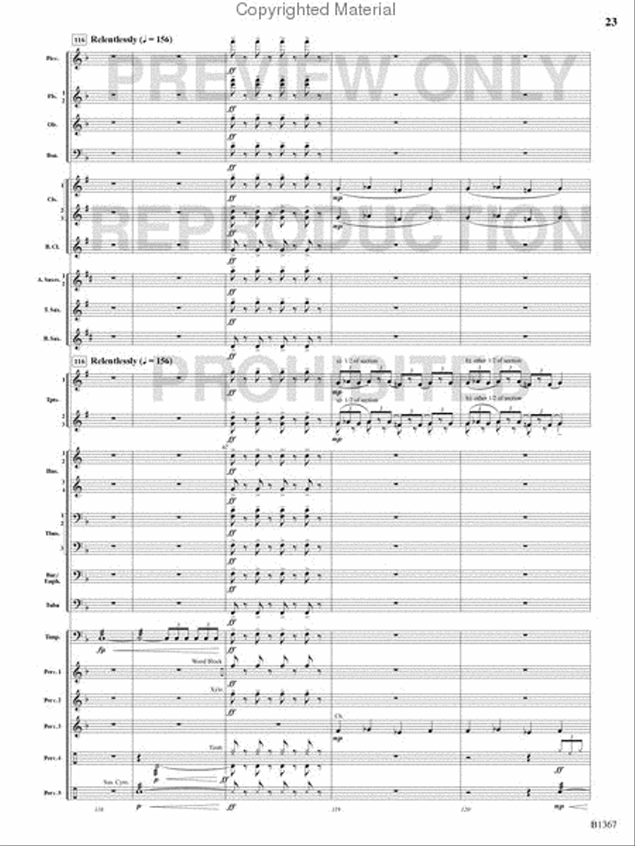 Month of the Cold Moon Month of the Cold Moon Concert Band scores gallery preview page 22