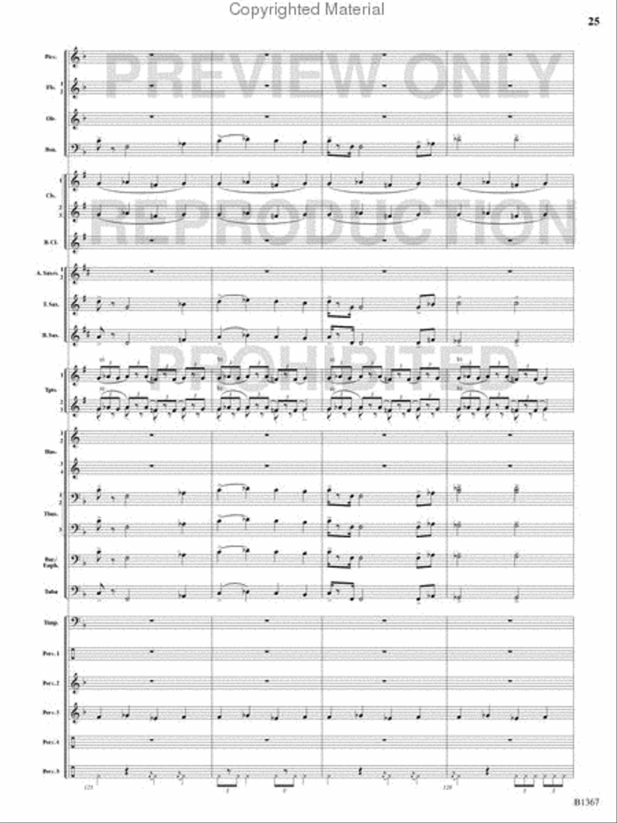 Month of the Cold Moon Month of the Cold Moon Concert Band scores gallery preview page 24