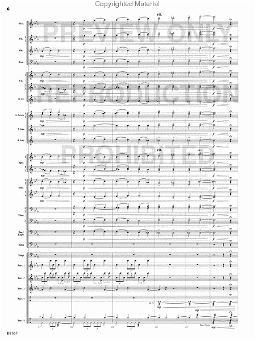 Month of the Cold Moon Month of the Cold Moon Concert Band scores gallery preview page 5