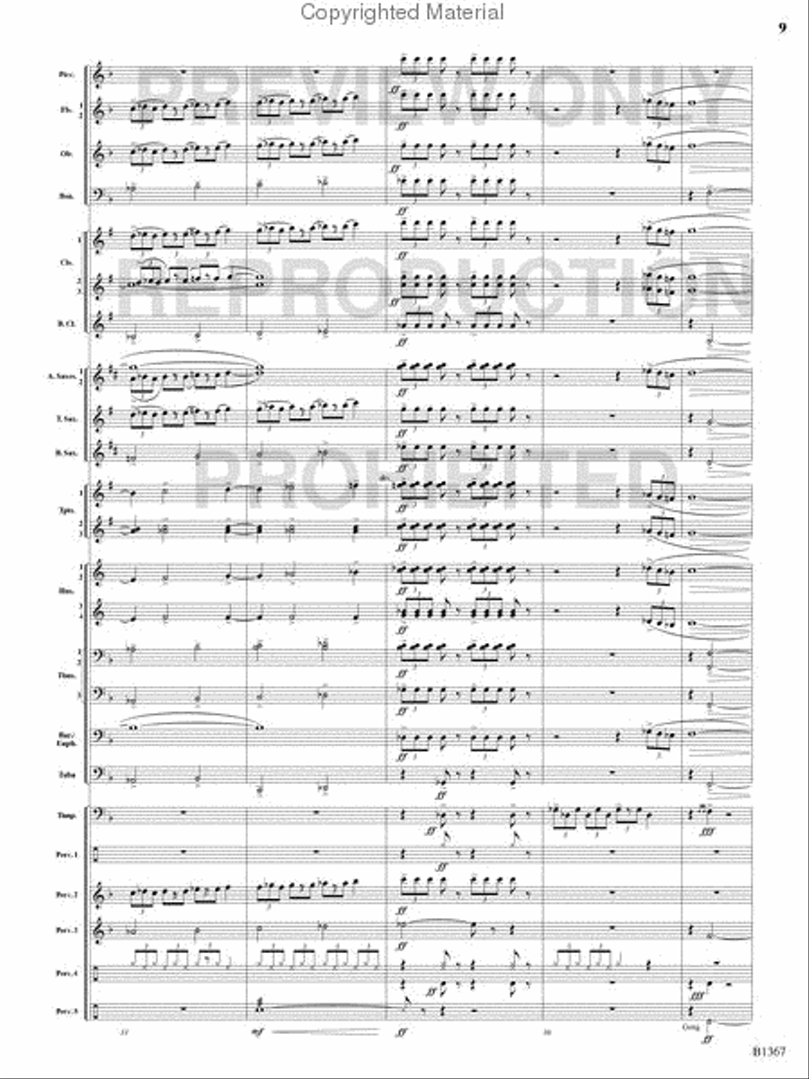 Month of the Cold Moon Month of the Cold Moon Concert Band scores gallery preview page 8