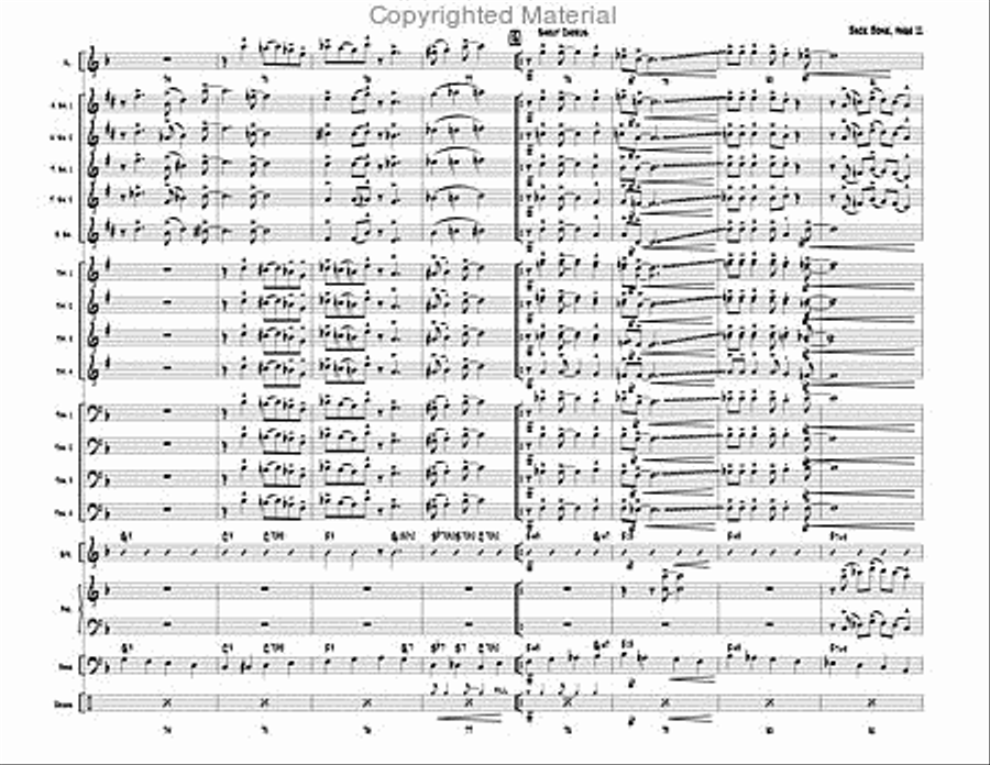 Back Bone Back Bone Jazz Ensemble scores gallery preview page 12