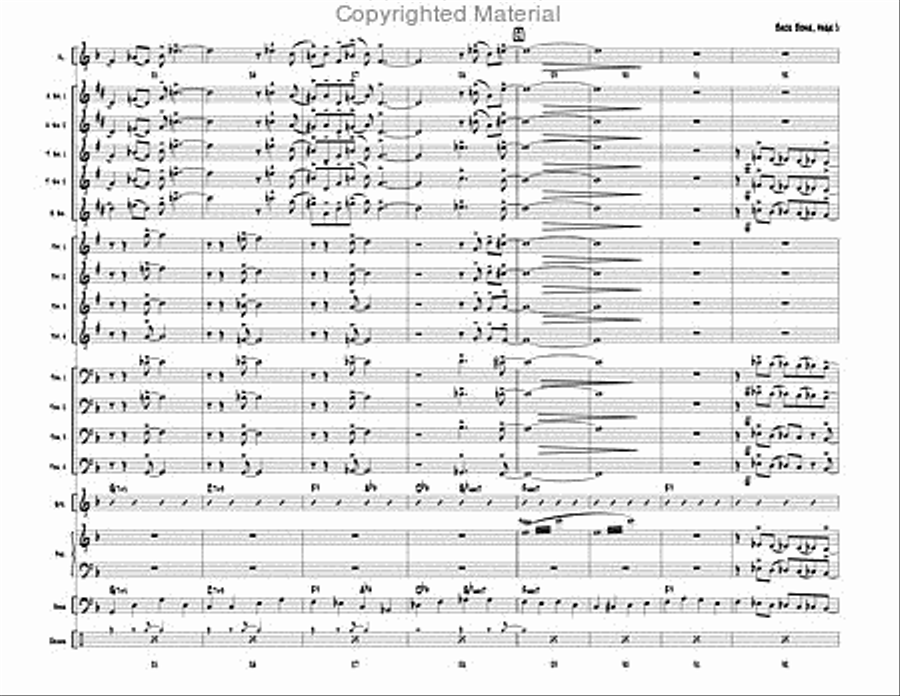 Back Bone Back Bone Jazz Ensemble scores gallery preview page 6