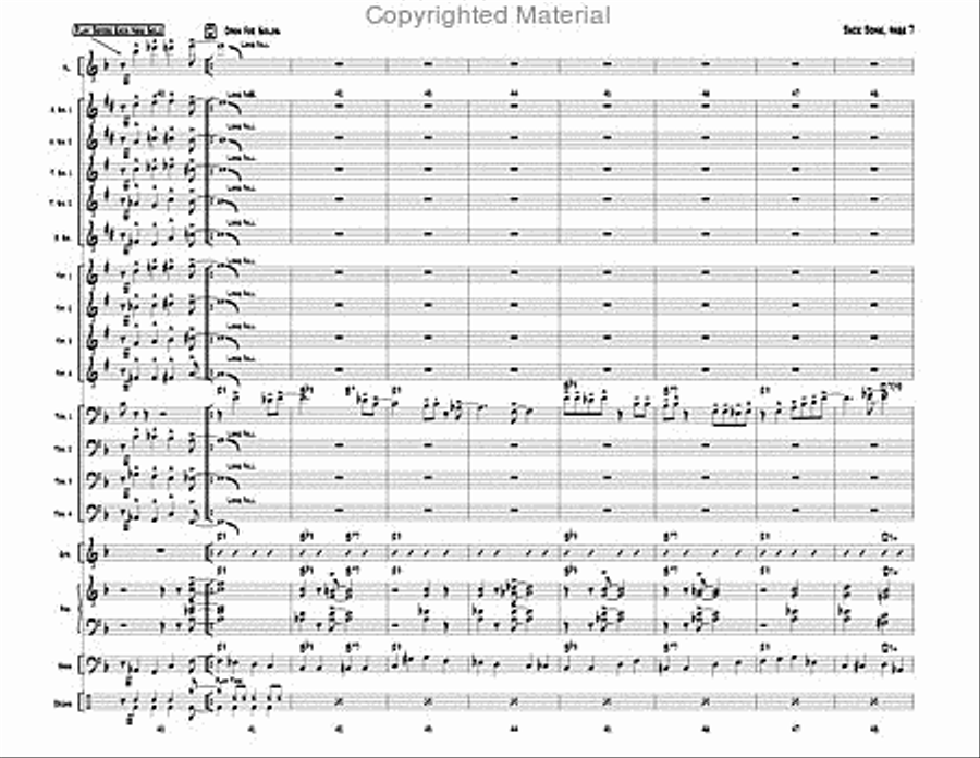 Back Bone Back Bone Jazz Ensemble scores gallery preview page 8