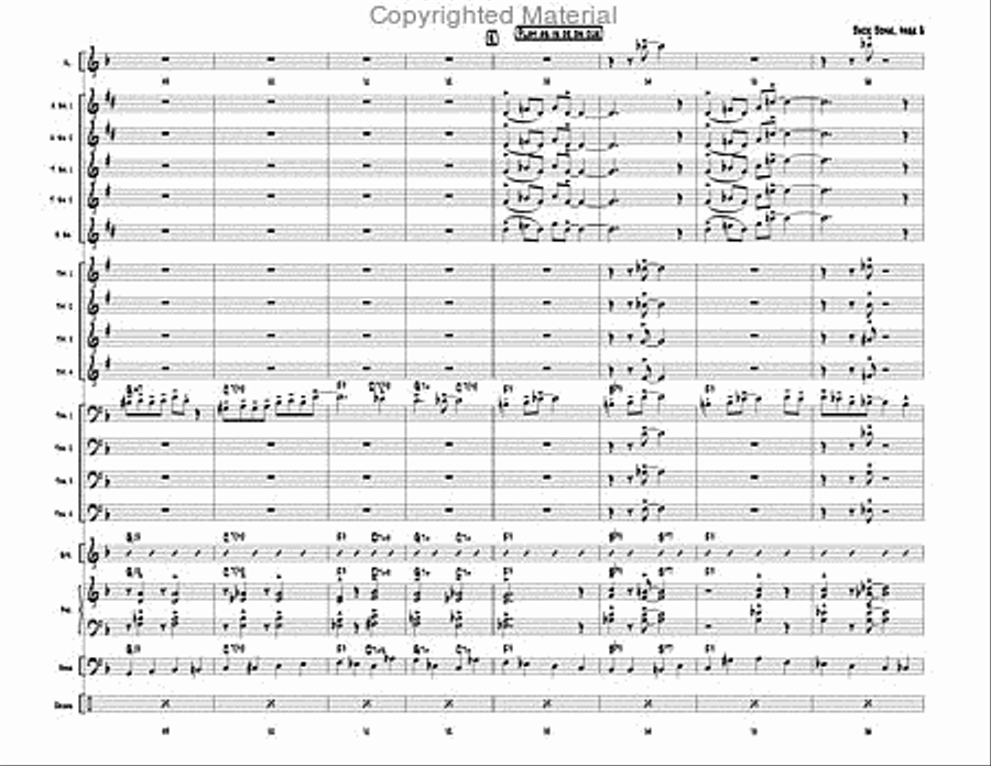 Back Bone Back Bone Jazz Ensemble scores gallery preview page 9