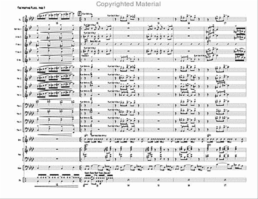 Meeting Place Meeting Place Jazz Ensemble scores gallery preview page 11