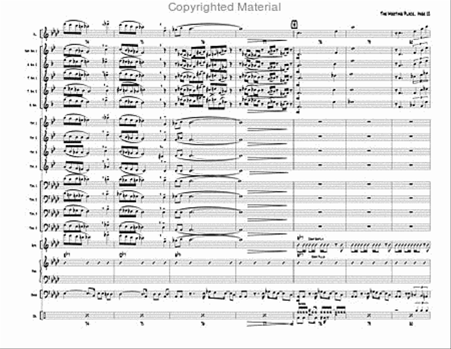 Meeting Place Meeting Place Jazz Ensemble scores gallery preview page 14