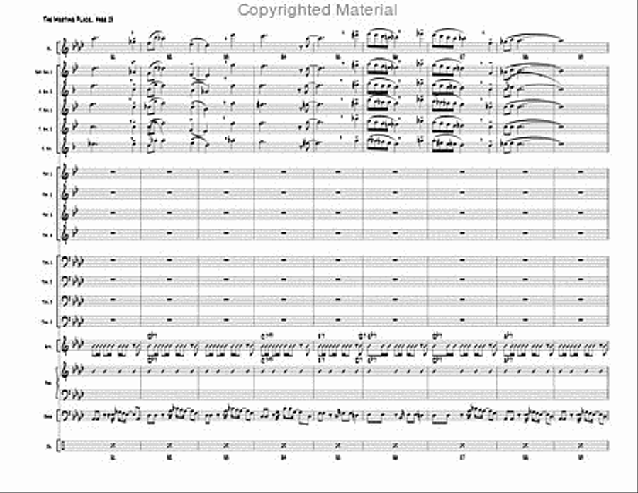 Meeting Place Meeting Place Jazz Ensemble scores gallery preview page 15