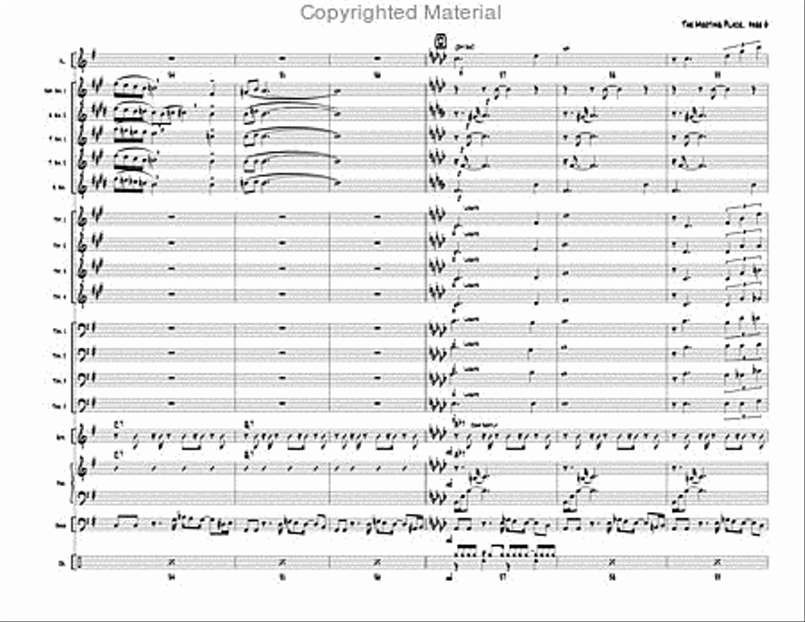 Meeting Place Meeting Place Jazz Ensemble scores gallery preview page 8