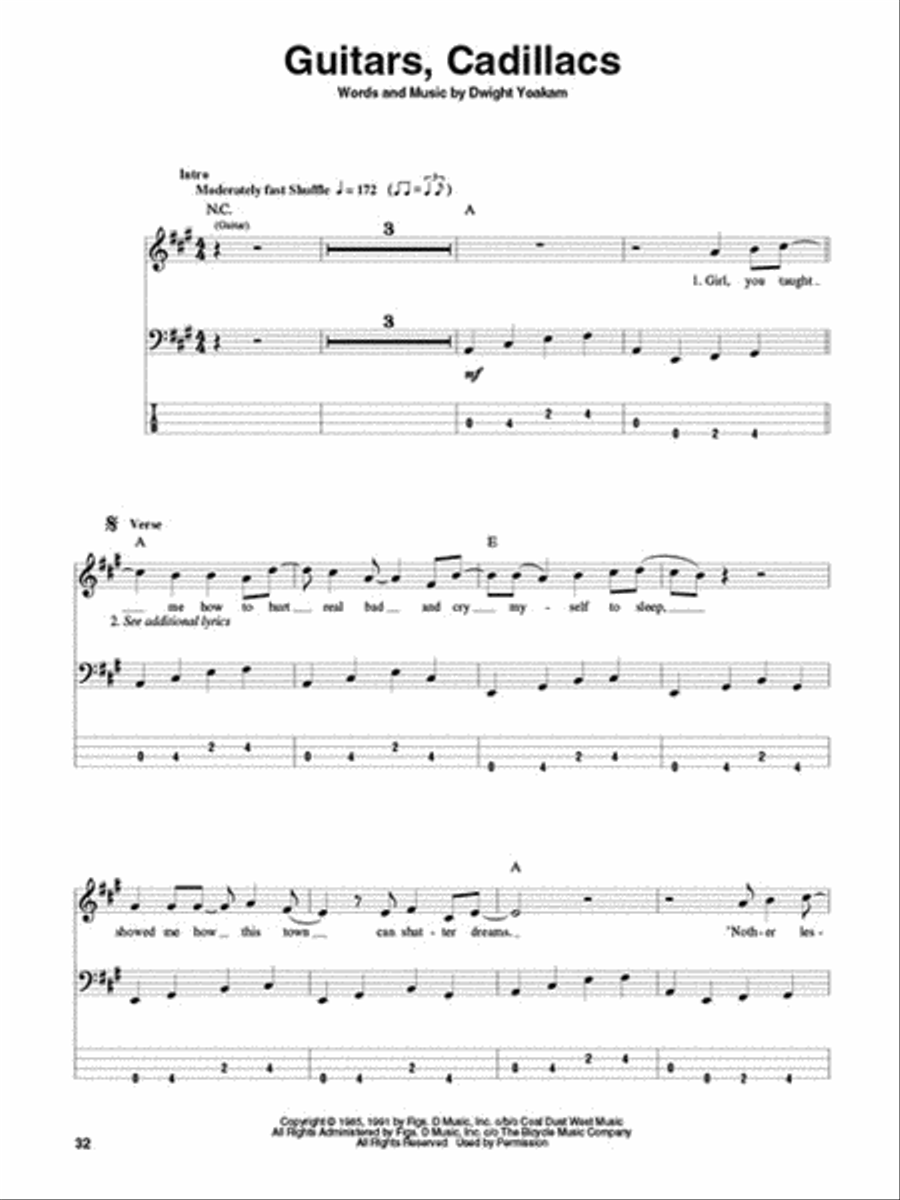 Country Electric Guitar scores gallery preview page 3