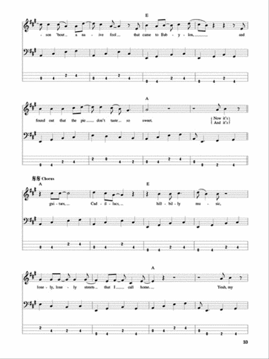 Country Electric Guitar scores gallery preview page 4