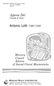 Agnus Dei, From 