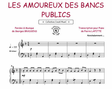 Les amoureux des bancs publics