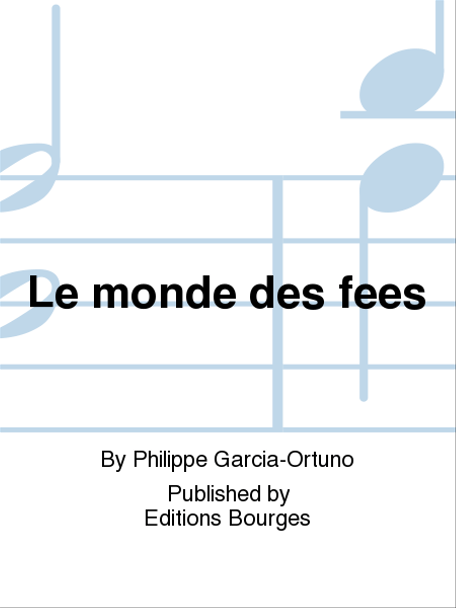 Le monde des fees Piano Solo scores gallery preview page 1