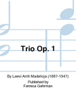 Trio Op. 1