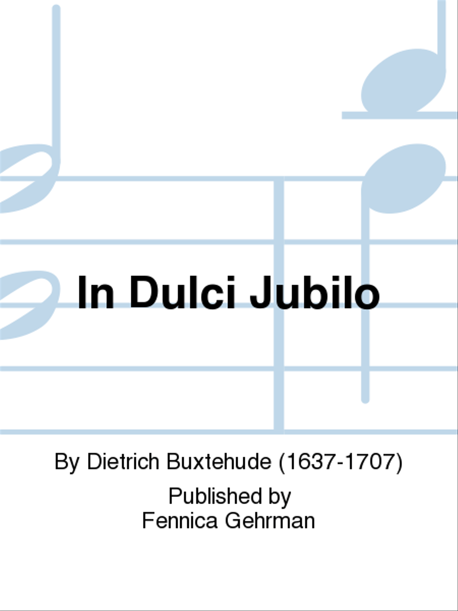 In Dulci Jubilo 3-Part scores gallery preview page 1