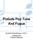 Prelude, Pop Tune and Fugue