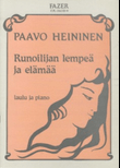 Runoilijan lempeä ja elämää
