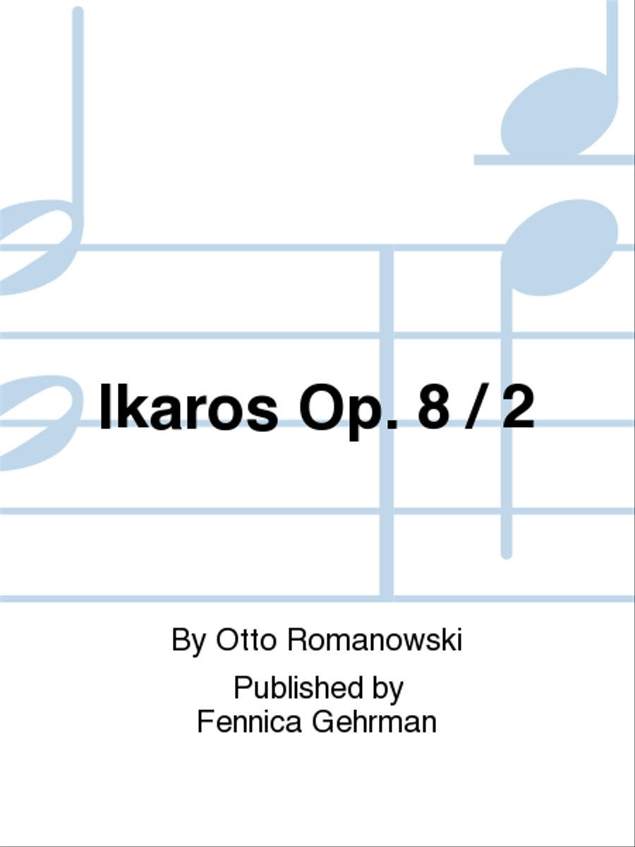 Ikaros Op. 8 / 2 Piano Solo scores gallery preview page 1