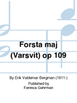 Första maj (Vårsvit) op 109