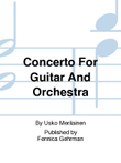 Concerto for Guitar and Orchestra